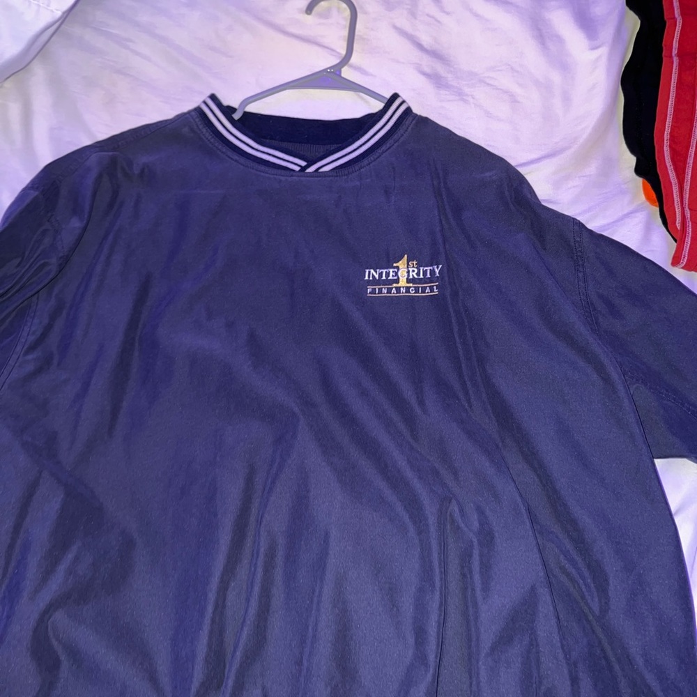 Ping Blue Crewneck Sweater